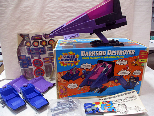 image of Darkseid Destroyer Super Powers 1985 Vehicle Set