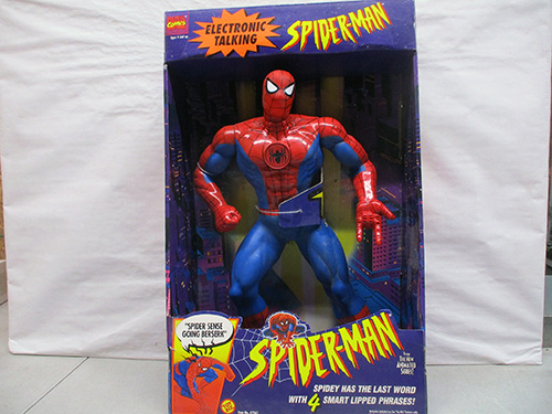 image of Marvel Electronic Talking Spider-Man Action Figure