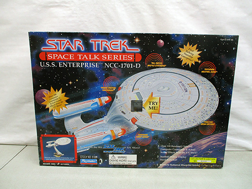 image of Star Trek Space Talk USS Enterprise NCC-1701-D Toy