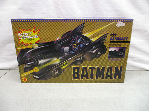 image of Batman Batmobile Toy With Rocket Launcher