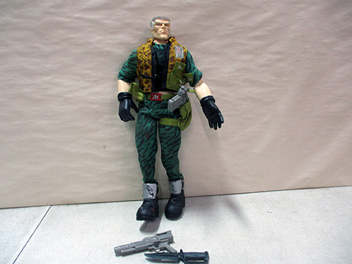 image of Small Soldiers Chip Action Figure with Camo Outfit and Accessories