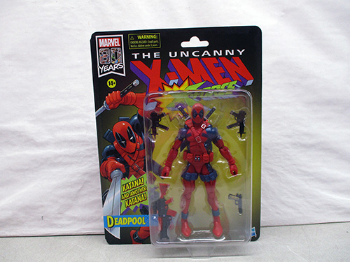 image of Marvel 80th Anniversary Deadpool Action Figure