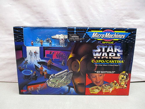 image of Star Wars Micro Machines C-3PO Cantina Playset