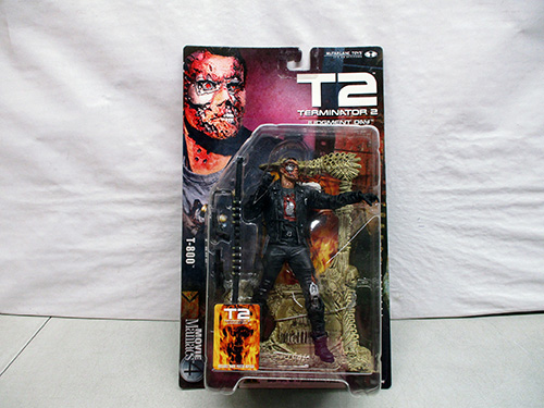 image of Terminator 2 T-800 Action Figure in Original Packaging