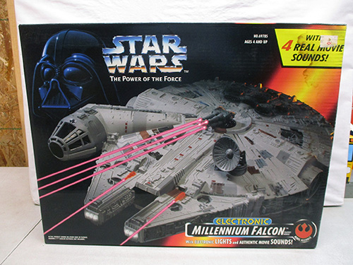 image of Star Wars Power of the Force Millennium Falcon