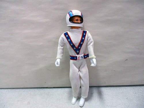 image of Ideal Evel Knievel Stunt Cycle Action Figure