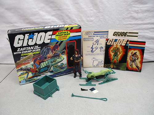 image of G.I. Joe Zartan Set with Swamp Skier Chameleon