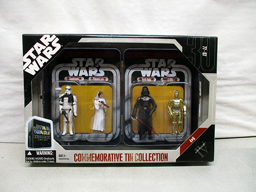 image of Star Wars Commemorative Tin Collection Figures Set