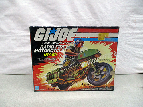 image of G.I. Joe RAM Rapid Fire Motorcycle Set