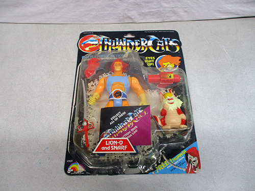 image of Thundercats Lion-O and Snarf Action Figures (Sealed)