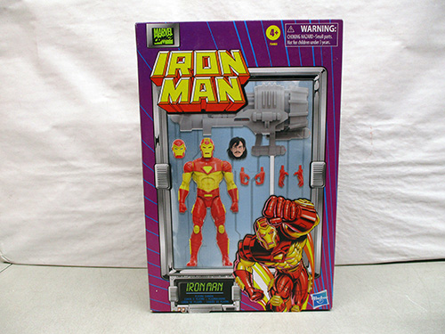 image of Marvel Comics Iron Man Action Figure in Original Packaging