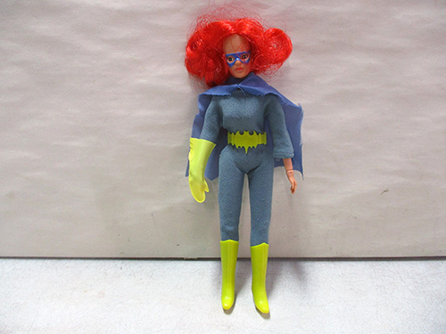 image of Mego Batgirl with Red Hair and Cape