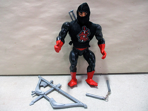 image of 1987 He-Man Masters of the Universe Ninjor action figure