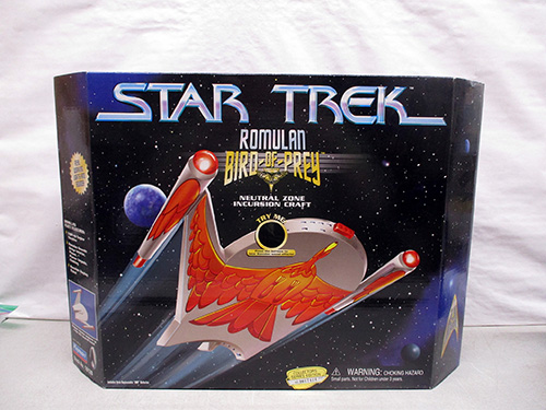 image of Star Trek Romulan Bird-of-Prey Model Kit in Box