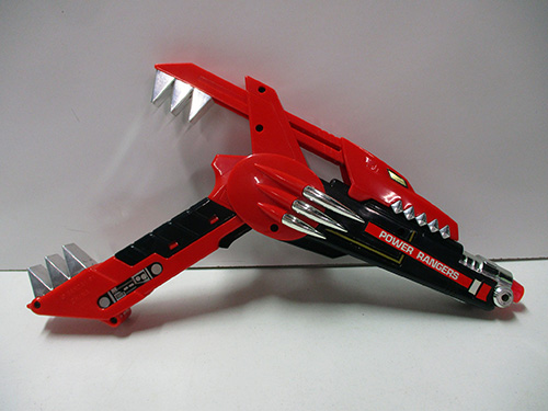 image of Power Rangers Red Dino Thunder Thundermax Saber