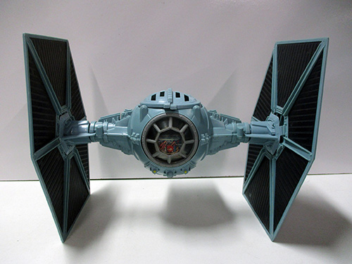 image of Star Wars TIE Fighter Toy With Detachable Wings