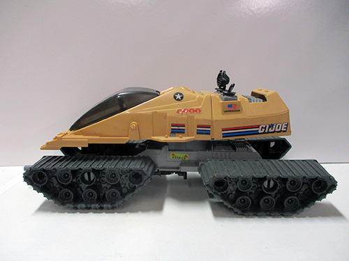 image of GI Joe Armored Vehicle Toy with Tank Tracks