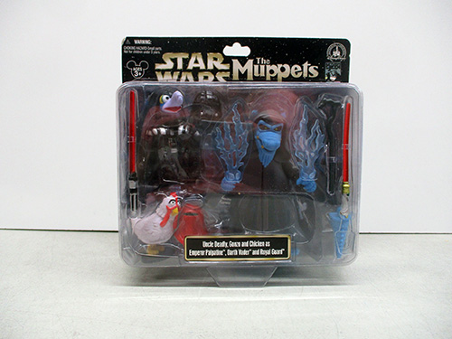 image of Star Wars Muppets Sam the Eagle and Palpatine Action Figure Set