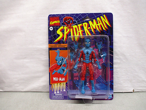 image of Marvel Comics Spider-Man Web-Man Action Figure