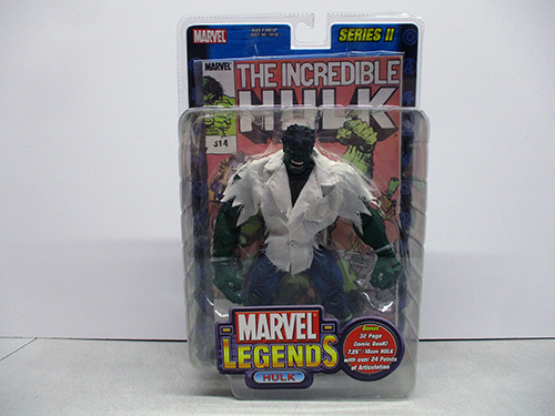 image of Marvel Legends Hulk Action Figure Series IV MOC