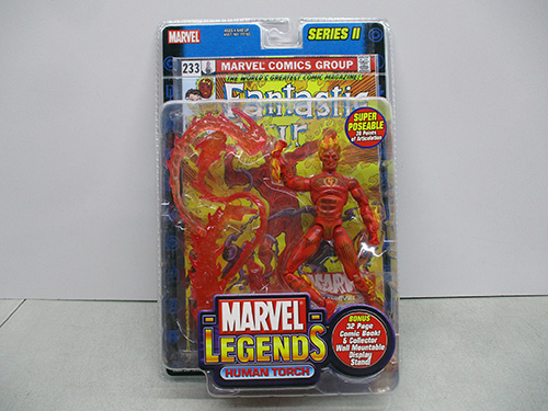 image of Marvel Legends Series II Human Torch Action Figure