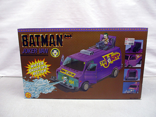 image of Batman Joker Van Toy with Water Shooting Action