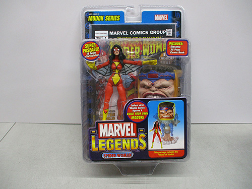 image of Marvel Legends Spider-Woman M.O.D.O.K. Series Figure