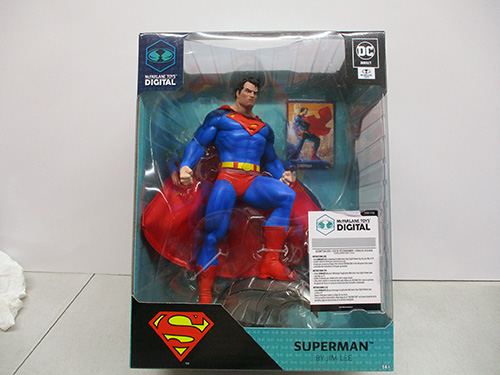 image of DC Multiverse Superman Action Figure in Original Box