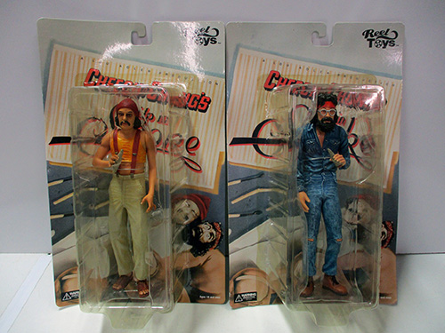 image of Cheech and Chong Real Toys Action Figures in Packaging
