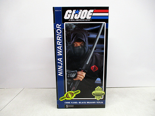 image of G.I. Joe Ninja Warrior Black Dragon Ninja Figure