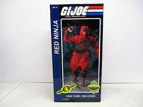 image of G.I. Joe Red Ninja Action Figure in Original Box