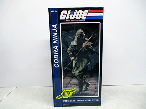 image of GI Joe Cobra Ninja Viper Collectible Action Figure