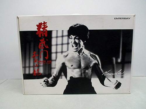 image of Bruce Lee Enterbay Action Figure in Box