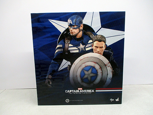 image of Hot Toys Captain America Figure from The Winter Soldier