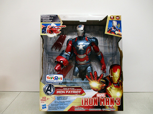 image of Marvel Iron Man 3 Iron Patriot Action Figure