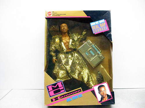 image of MC Hammer Doll in Original Packaging by Mattel