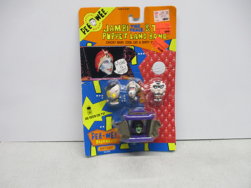 image of Pee-wee's Playhouse Jambi and Puppetland Band Figures