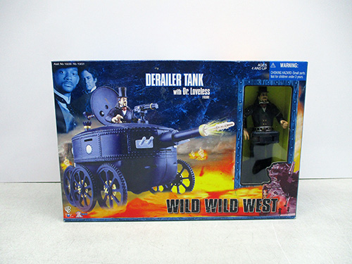 image of Wild Wild West Derailer Tank with Dr. Loveless Toy Set