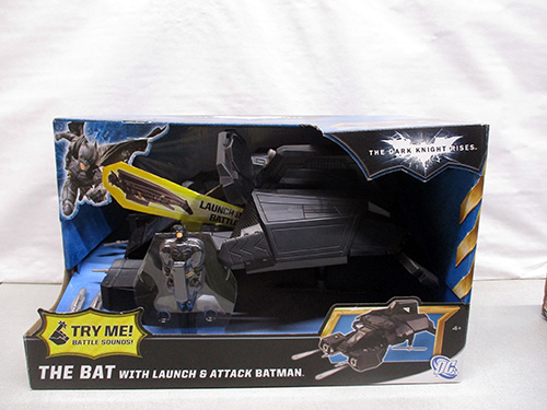 image of The Bat with Launch & Attack Batman Toy