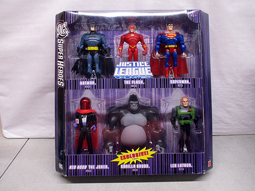 image of Justice League Action Figure Set by Mattel