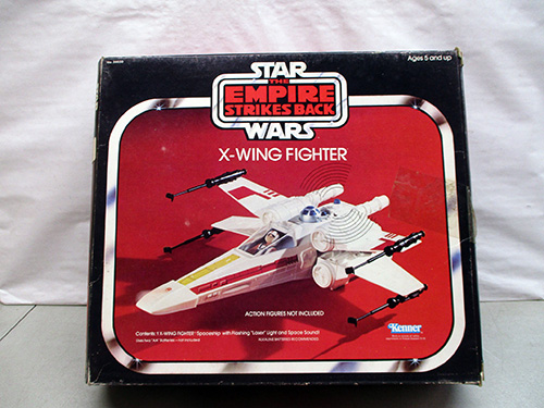 image of Star Wars Empire Strikes Back X-Wing Fighter by Kenner