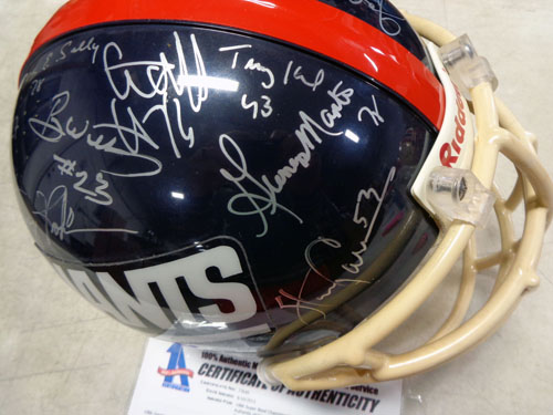 image 12 of autographed super bowl helmets