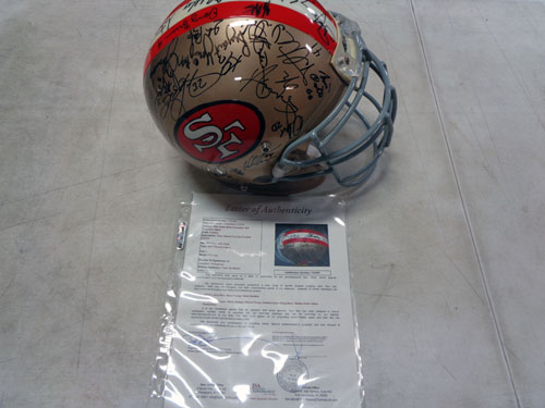 image 14 of autographed super bowl helmets