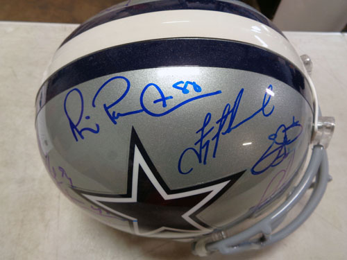 image 5 of autographed super bowl helmets