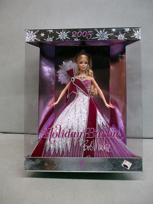 image of 2005 Holiday Barbie by Bob Mackie