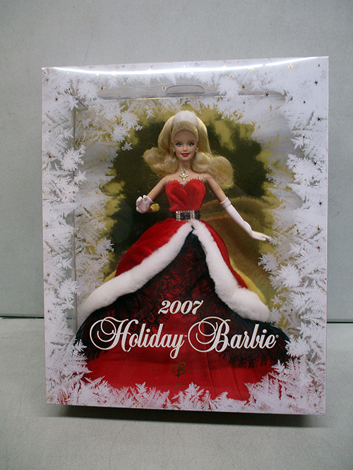 image of 2007 Holiday Barbie Doll