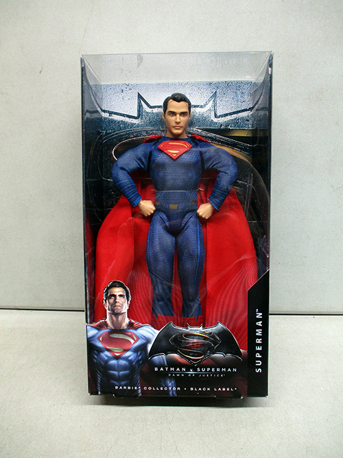 image of Superman Barbie Collector Black Label Doll