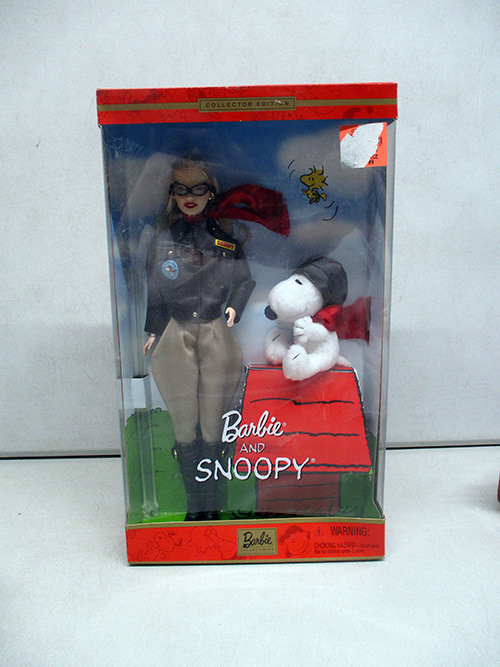 image of Barbie and Snoopy Collector Edition Doll Set