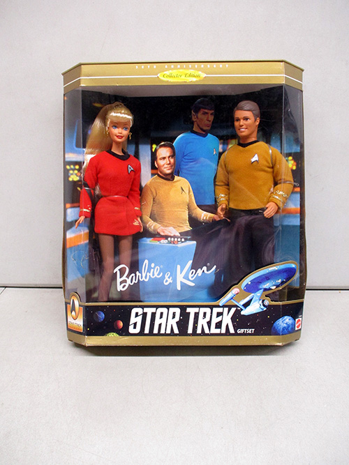 image of Barbie and Ken Star Trek Gift Set Collectible