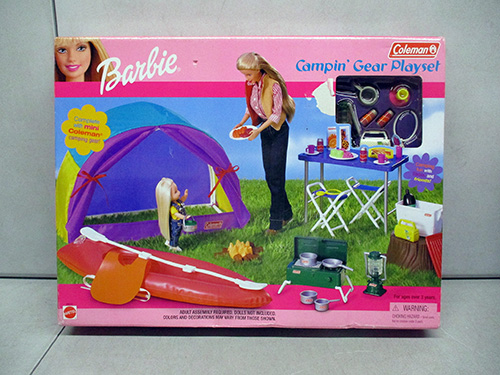 image of Barbie Campin' Gear Playset by Mattel